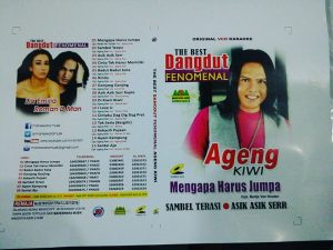 Sampul album Ageng Kiwi, Dangdut Fenomenal. Foto: Dok. Pribadi.