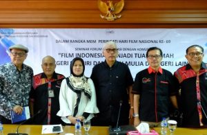Seminar film yang digelar Pusbang dan Forwan, kamis (28/3/2019) di gedung Film di jakarta. Foto: dudut Suhendra Putra.