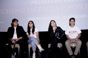 Suasana prescon film Roh Mati Paksa "Cinta Berujung Maut" di XXI Epicentrum, jakarta Selatan, Jumat (7/2/2020) kemarin. Foto: Ki2.