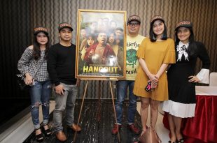 PeluncuranPoster dan trailer  film Hangout. Foto: Dudut Suhendra Putra.