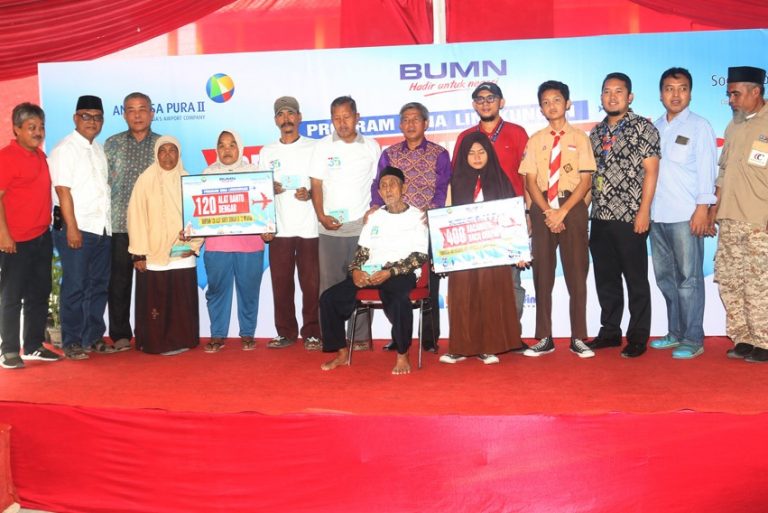 Warga Rawa Rengas dan Rawa Burung Senang Dapat Pengobatan Gratis Yang digelar PT. Angkasa Pura II