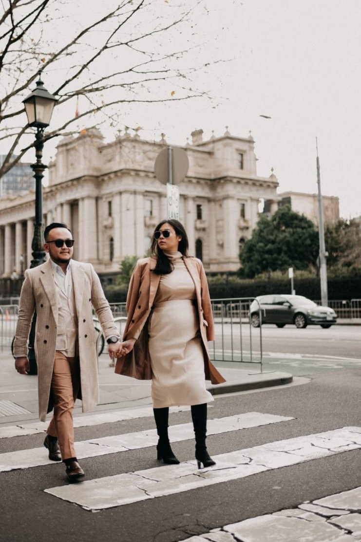 Desainer Kondang Samuel Wongso Babymoon Bersama Isteri ke Melbourne