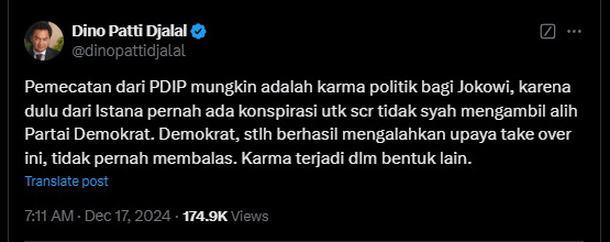 Jokowi,PDIP,Karma,Politik