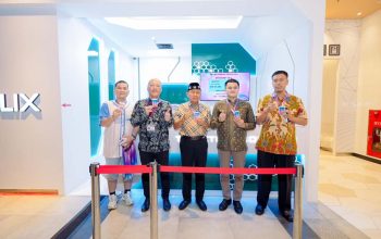 Pengusaha Ridho Pandoe membuka bisnis virtual simulator dengan Grup Aeon Mall Indonesia dengan nama Thrilix