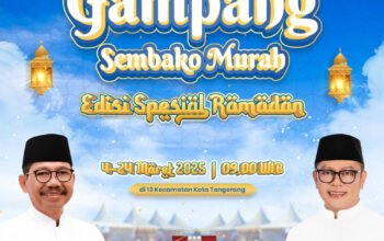 Catat Jadwal Lengkap Gerakan Pangan Murah Ramadan di 13 Kecamatan Tangerang