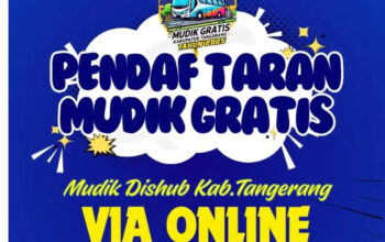 Mudik Gratis Kabupaten Tangerang 2025: Pendaftaran Online Dibuka, Kuota Terbatas. artwork dok. dishub kabupaten tng