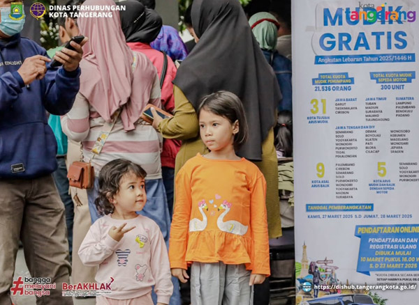 Warga Tangerang, Ini Lokasi dan Jadwal Validasi Ulang Mudik Gratis