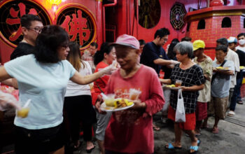 Vihara Dharma Bhakti Sediakan 400 Porsi Buka Puasa Setiap Hari. foto dok. dsp