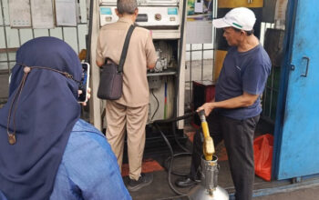 Jelang Mudik, Pemkot Tangerang Lakukan Uji Tera di SPBU