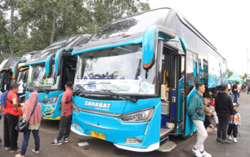 Warga Tangerang Antusias Ikut Program Mudik Gratis