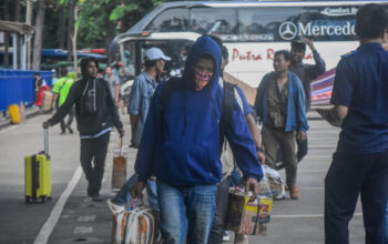 Arus Mudik Mulai Terasa, Terminal Poris Plawad Alami Lonjakan Penumpang. ilham helda fauzi
