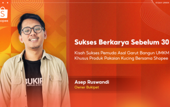 Asep Ruswandi, pemilik Bukipet. foto dok. shopee