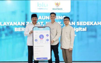 BCA Digital Permudah Pembayaran Zakat, Infak, dan Sedekah Melalui Aplikasi blu. foto dok. bca