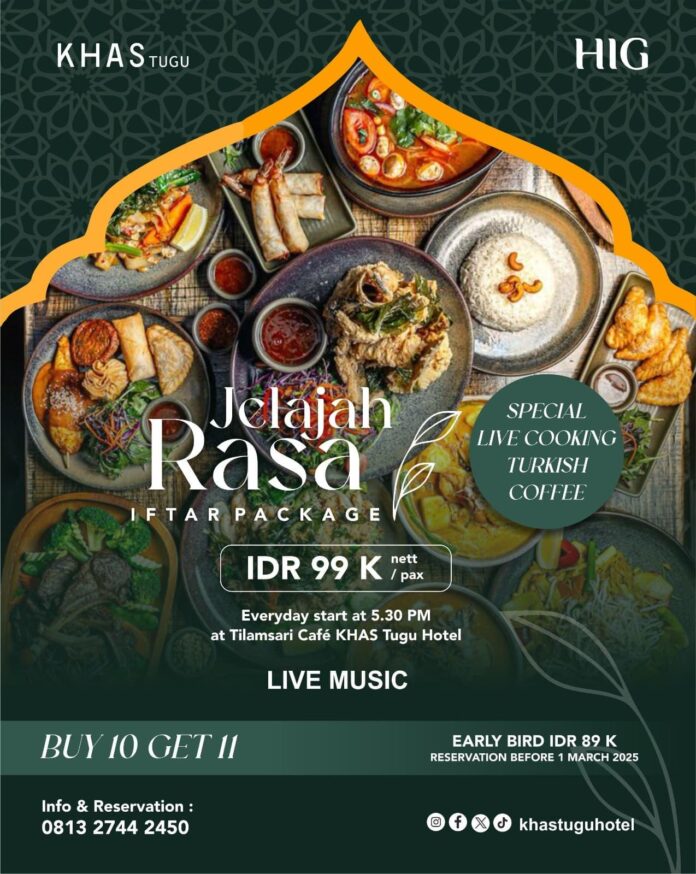 Sambut Ramadan 1446 H InJourney Hospitality Tawarkan Beragam Promo Menarik. foto dok. injourney hospitality