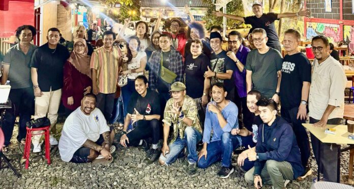 Simufil PWI Jaya Eratkan Silaturahmi Musisi dan Wartawan di Bukber Santai