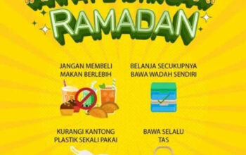 "Ramadan Tanpa Plastik", Kota Tangerang Ajak Warga Kurangi Sampah Plastik Selama Bulan Puasa. artwork dok. dlh kota tng
