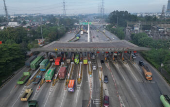 Arus Mudik Lebaran Mulai Padati Tol Tangerang-Merak. foto dok. ASTRA Infra Toll Road Tangerang-Merak