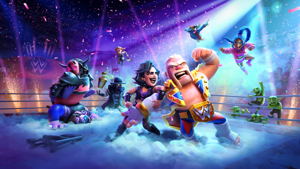 artwork dok. supercell & wwe