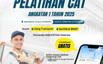 Gratis, Pelatihan Pengecatan Bersertifikat BNSP Bagi Warga Tangerang