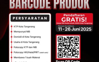 52235pemkot tangerang buka pendaftaran fasilitasi barcode kemasan produk gratis segera daftar karena kuota terbatas 522351