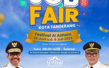 1.364 Lowongan Dibuka! Job Fair Kota Tangerang Kembali Digelar Juni Ini