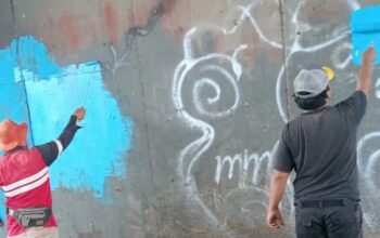 Penertiban Coretan Liar di Ruang Publik, Bikin Wajah Kota Kembali Bersih dan Tertib