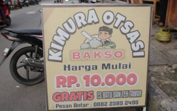 Bakso Petir Kimura Otsasi, Surga Bakso Murah dan Pedas yang Bikin Nagih di Kota Tangerang
