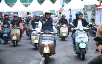 52691riding bareng scooterist tangerang maryono syiarkan kebaikan lewat motoran 52691