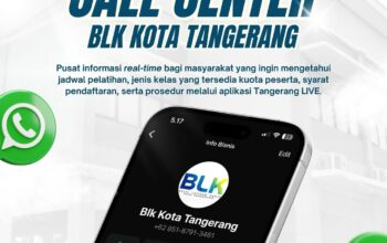 52865permudah akses informasi pelatihan gratis blk kota tangerang buka layanan call center 528651