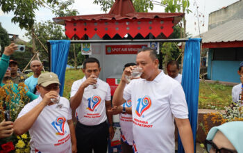 Kran Air Minum Gratis Hadir di Kota Bekasi, Warga Bisa Ngopi Air Langsung di Plaza Patriot!