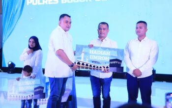 Bupati Bogor Rudy Susmanto Sambut Kapolres Baru AKBP Wikha Ardilestanto, Apresiasi Kinerja AKBP Rio Wahyu