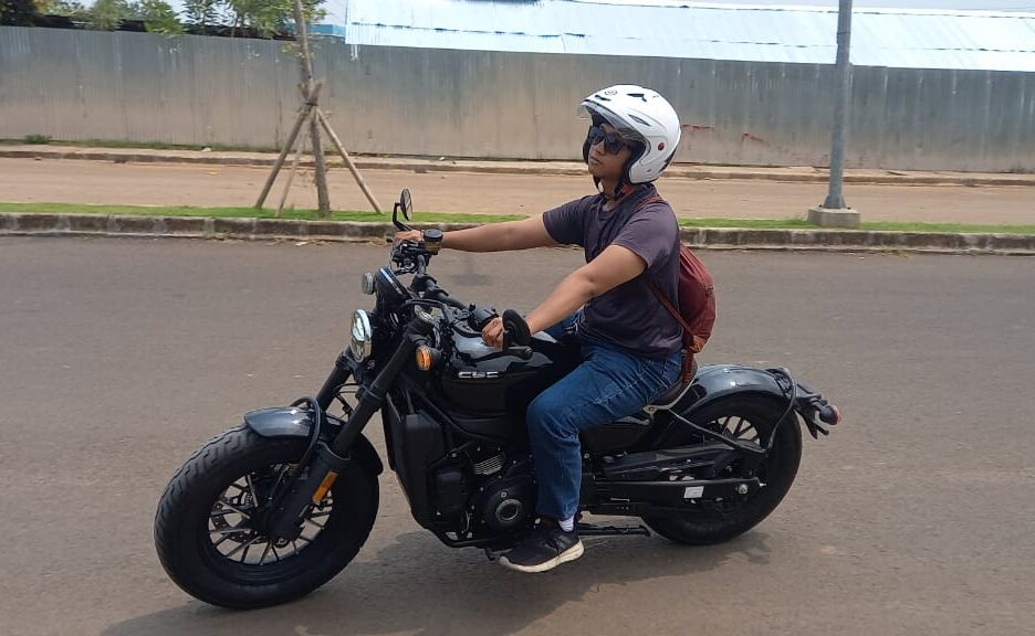 Motor LetBe Mejeng di Test Ride MForce, Tampilkan Desain Unik dan Futuristik