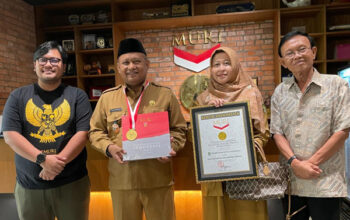 10 Ribu Pelajar Pecahkan Rekor MURI Senam Massal di Tangerang