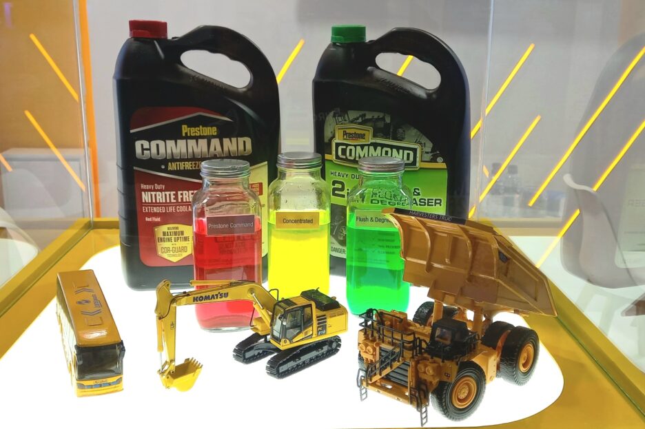 Prestone Hadirkan Coolant Kemasan 1000 Liter di Mining Indonesia 2025