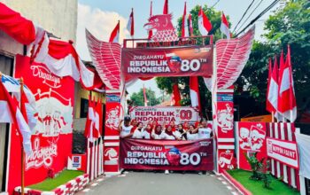 Gapura Kreatif RW 06 Buaran Indah Tembus Tiga Terbaik di Nasional