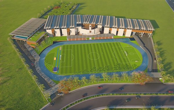Artist Impression ACS Jakarta West Campus di BSD City. artwork dok. sinar mas land