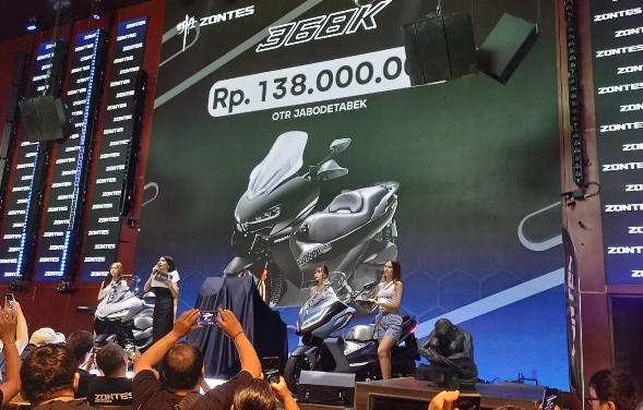 Tiga ZONTES 368 Series Resmi Mengaspal Di Indonesia