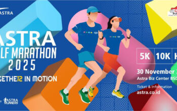 artwork dok. astra half marathon 2025