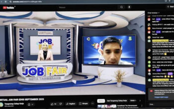  Job Fair Virtual Kota Tangerang Buka 1.896 Lowongan, Diserbu Ribuan Pencari Kerja