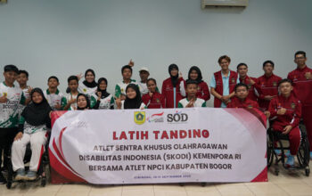 Latih Tanding Atlet Disabilitas di Bogor Jadi Ajang Persiapan Menuju Arena Dunia