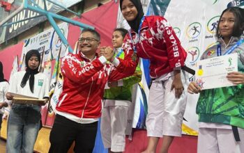 Nazifa Putri Persembahkan Emas Perdana Kempo untuk Kabupaten Bekasi di Popda Jabar 2025