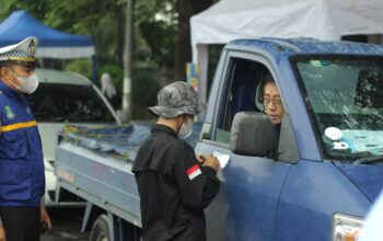 Razia Uji Emisi Satgas Langit Biru Kota Tangerang, 57 Kendaraan Gagal Penuhi Baku Mutu