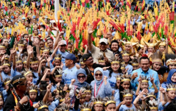 1.117 Penari Sanggar Ayodya Pala Pecahkan Rekor MURI di Depok Culture Festival 2025