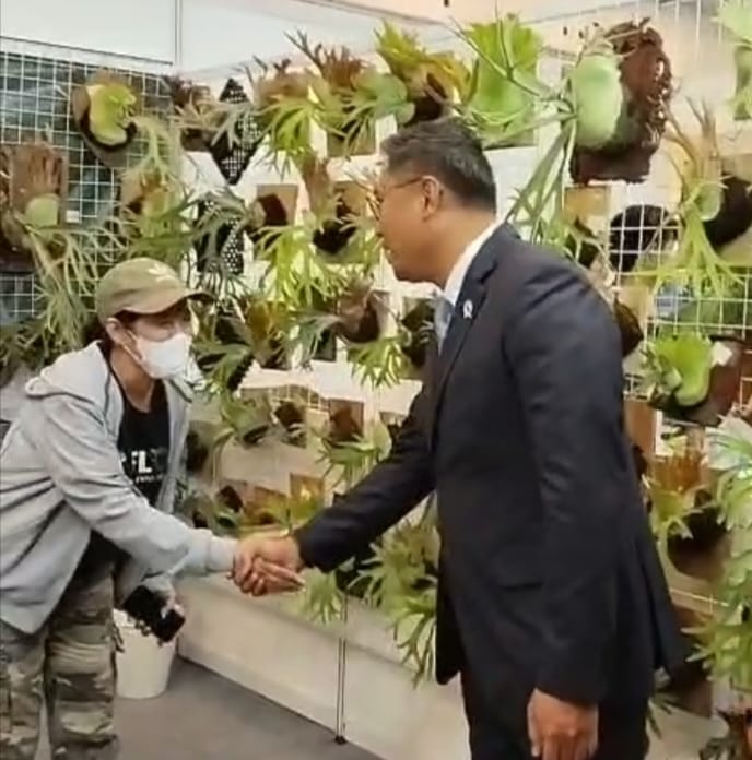 Wamen Pertanian Singgah ke Stand ESHA PLANT di ICE BSD, Apresiasi Inovasi Pertanian Modern