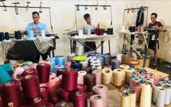 proses produksi ideku rajut. foto dok. shopee