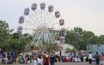 Hari Jadi ke-393 Kabupaten Tangerang Dimeriahkan Wahana Permainan Gratis dan Panggung Hiburan