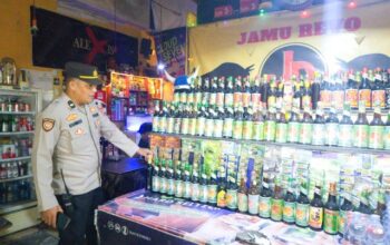 Polsek Tanah Sareal Intensifkan Razia Miras demi Wujudkan Lingkungan Zero Miras di Bogor