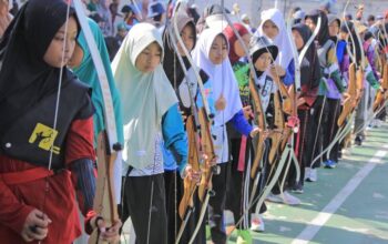 280 Pemanah Muda Ramaikan THI Archery Festival 2025 di Cipondoh