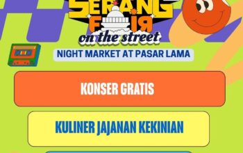 Night Market Pasar Lama Hadir Lagi: Kota Serang Fair On The Street Siap Meriahkan Malam