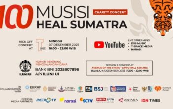 artwork dok. panitia 100 musisi heal sumatra charity concert